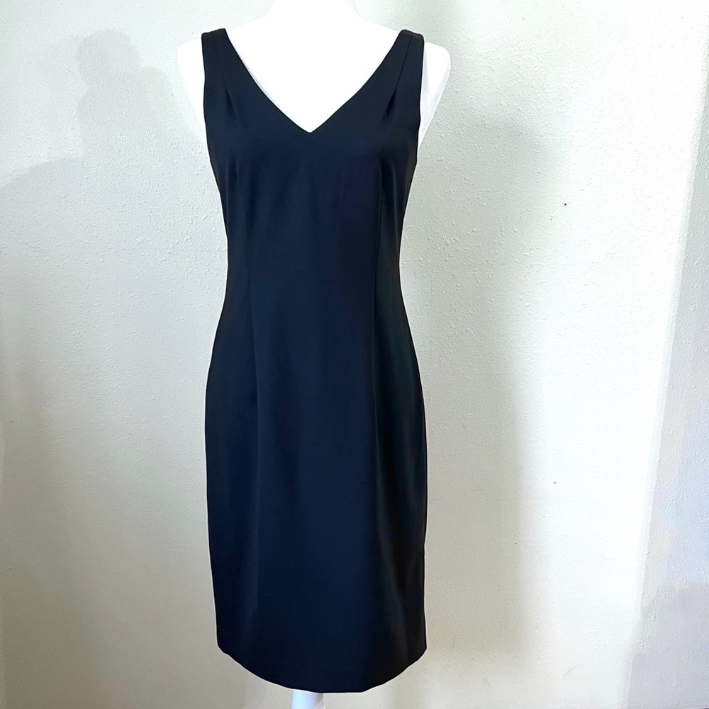 Theory Black Sheath Dress